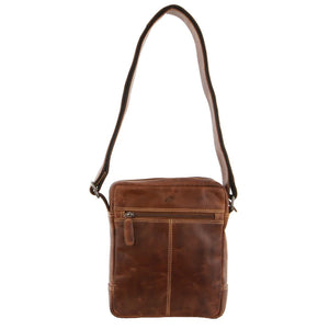 Billy The Kid Men's Genuine Leather Small Shoulder Bag