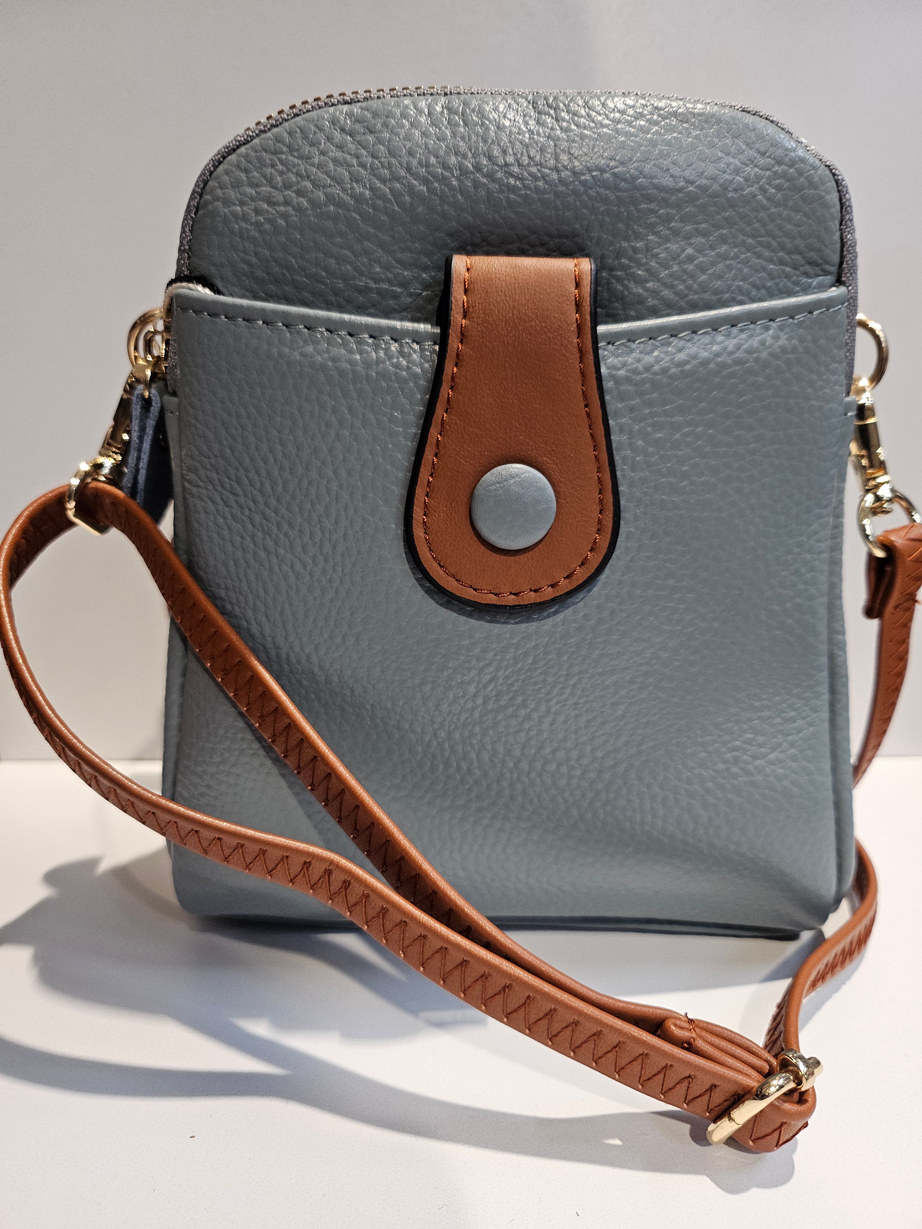 Sassy Duck Georgie Leather Cross Body Bag