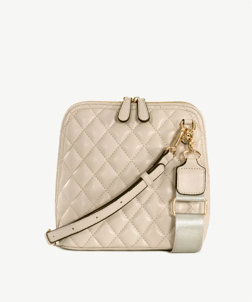 SASSY DUCK CROSSBODY VEGAN LEATHER BAG