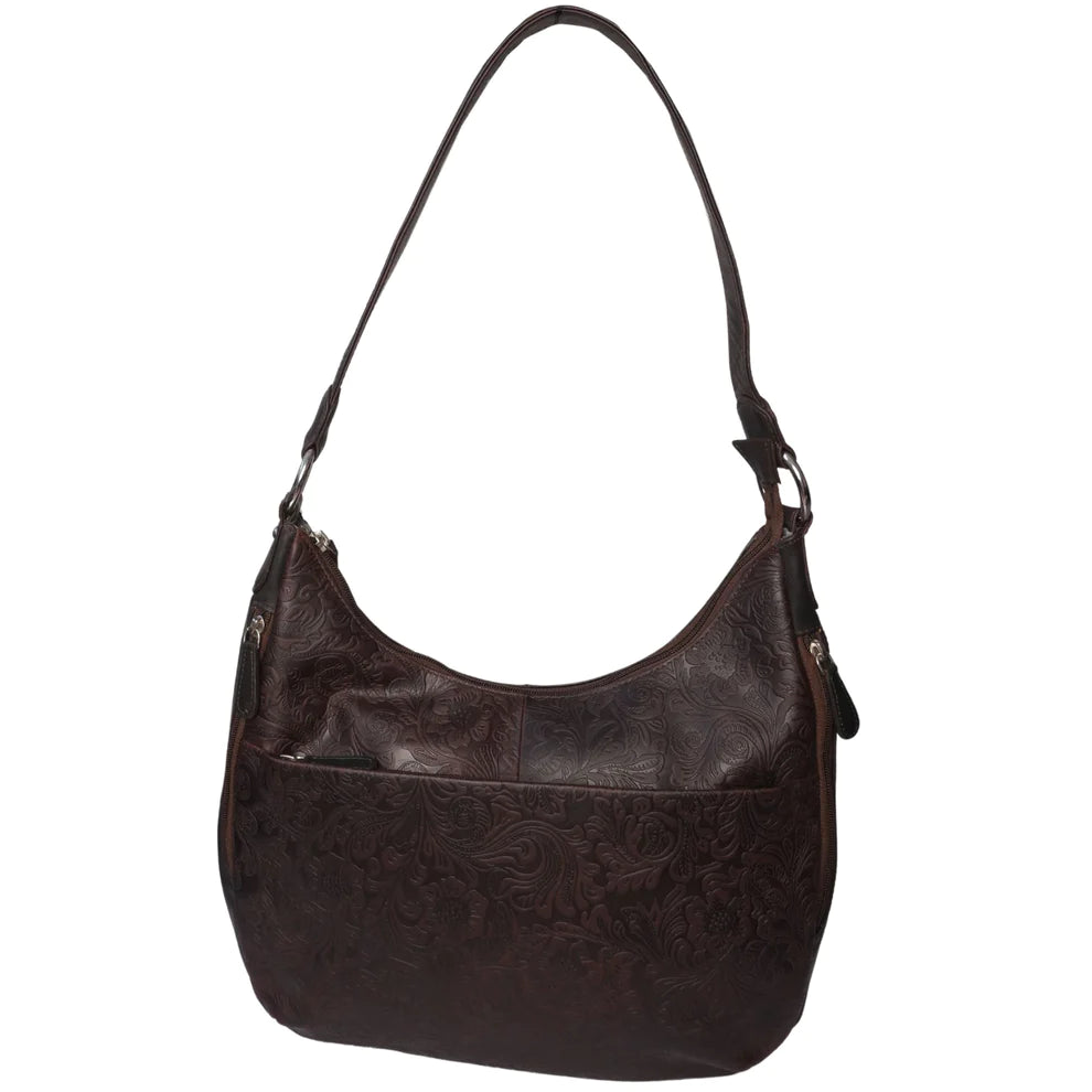 Cenzoni Oiled Pull-Up Women's Leather Bag