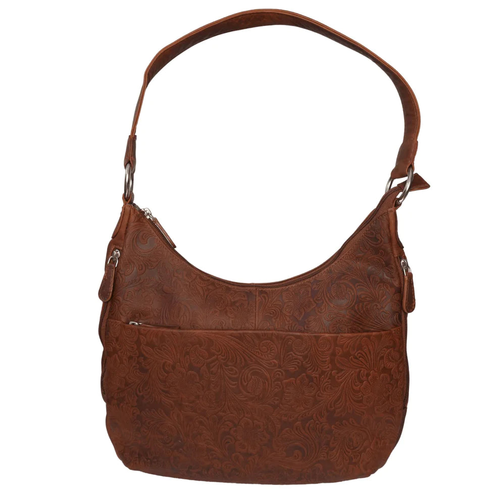 Cenzoni Oiled Pull-Up Women's Leather Bag