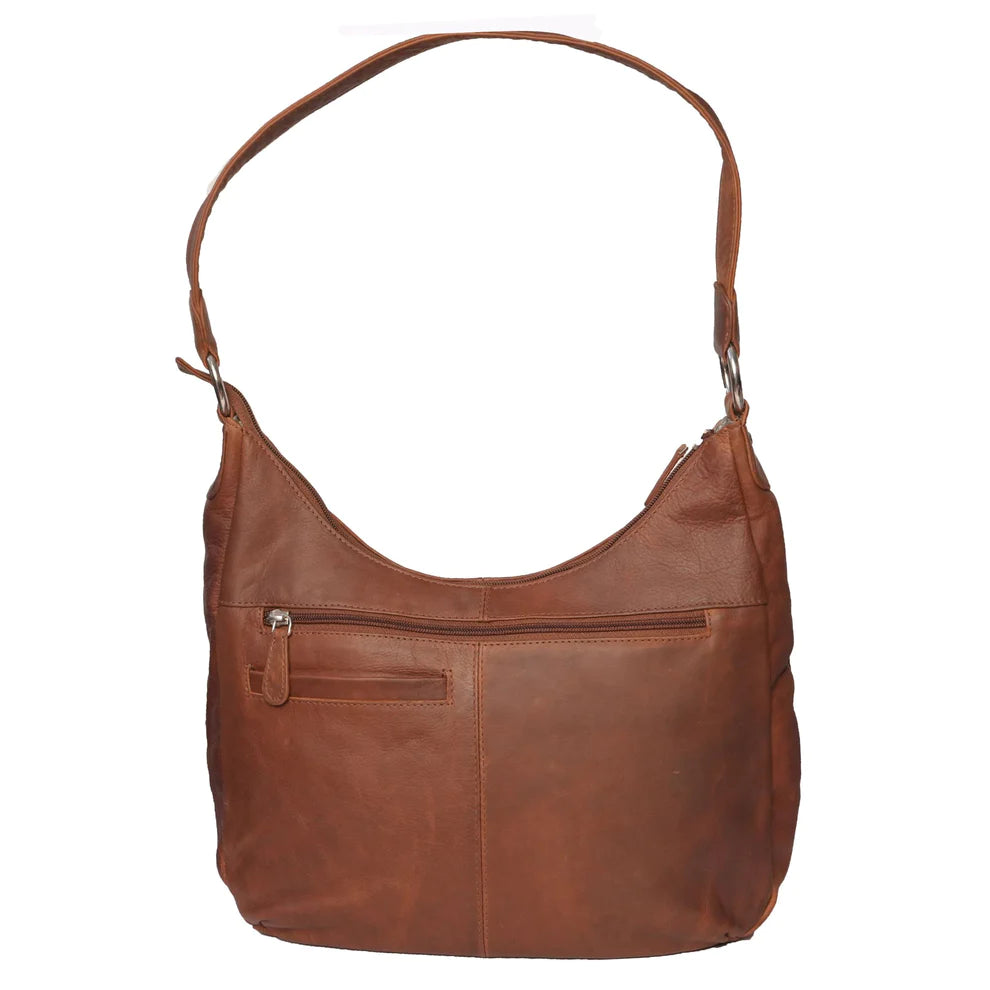 Cenzoni Oiled Pull-Up Women's Leather Bag