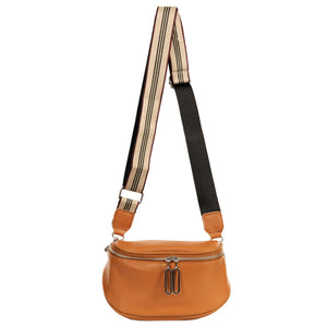 SASSY DUCK LILLY CROSSBODY LEATHER BAG
