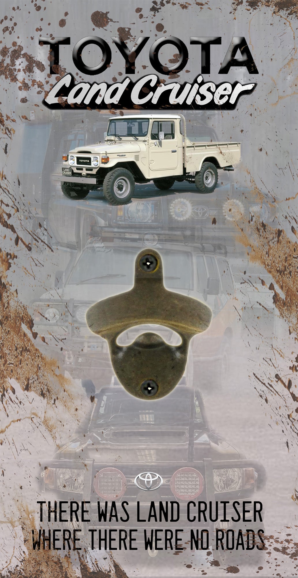 BOTTLE OPENER LAND CRUISER