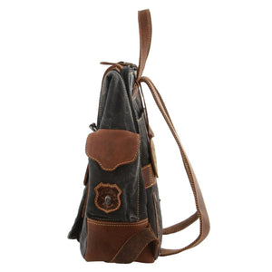 Jack's Inn Panama Canvas and Leather Backpack