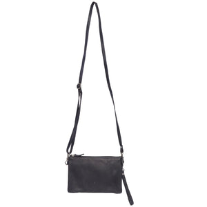 Cenzoni Oil Pull-Up Women's Leather Blazer/Wrist Bag