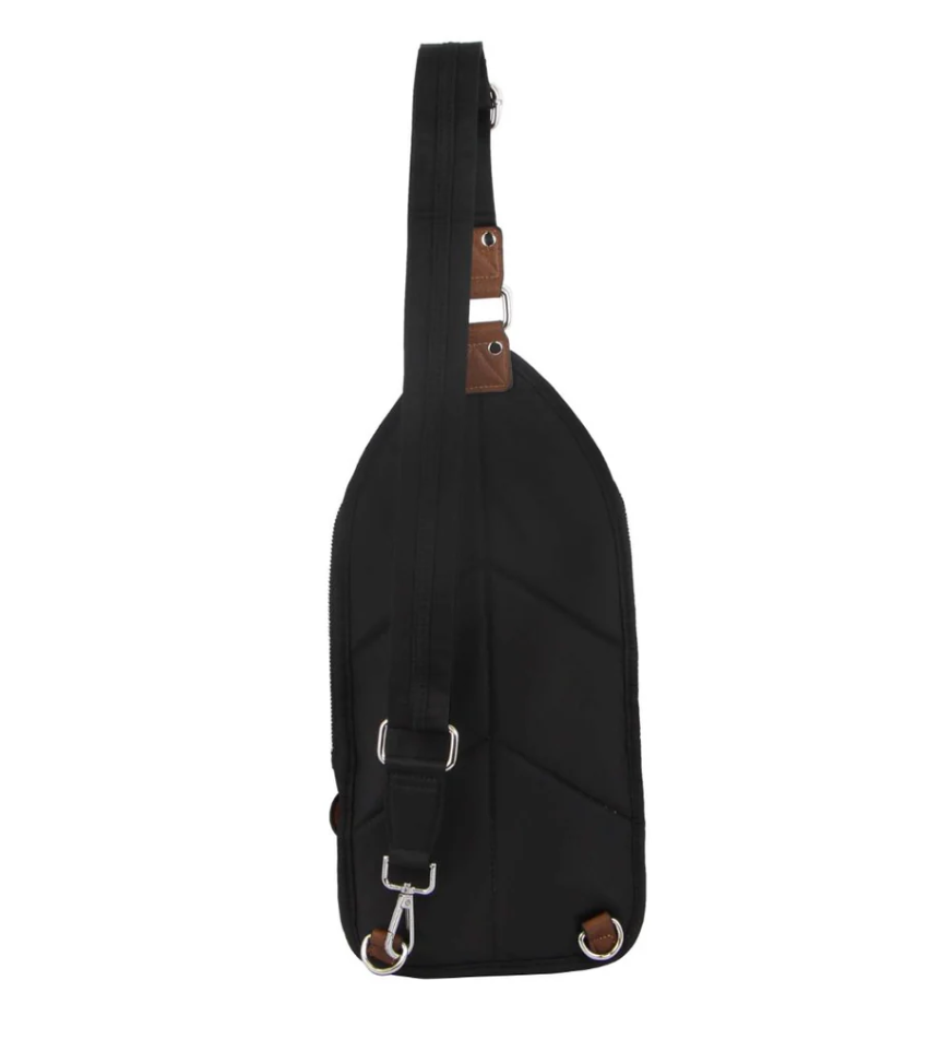 Pierre Cardin Nylon Anti Theft Crossbody Bag