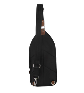 Pierre Cardin Nylon Anti Theft Crossbody Bag