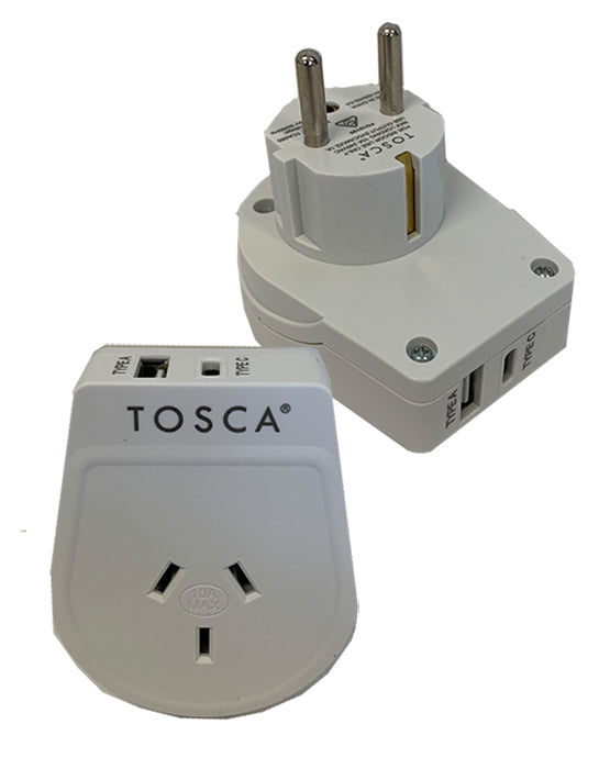 TOSCA OB ADAPT USB A&C-BALI/EU