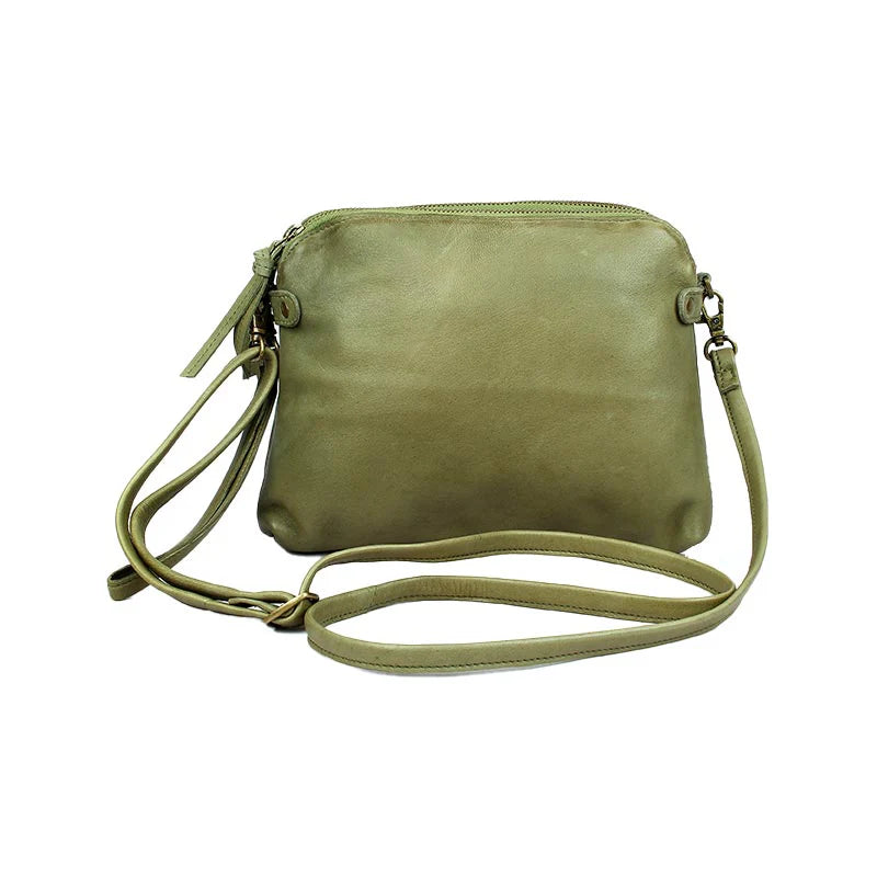 IN LEATHERZ WOMEN'S LEATHER CROSSBODY BAG