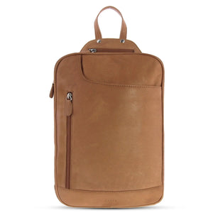 GABEE LARGE LEATHER BACKPACK