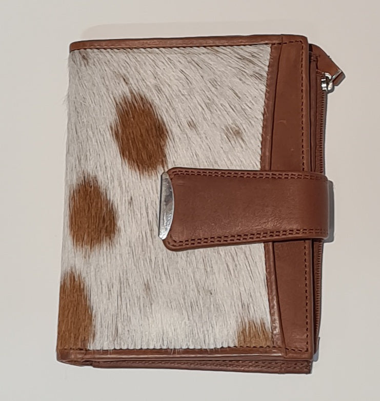 Cenzoni Pull-up Hairon Women's Leather Wallet
