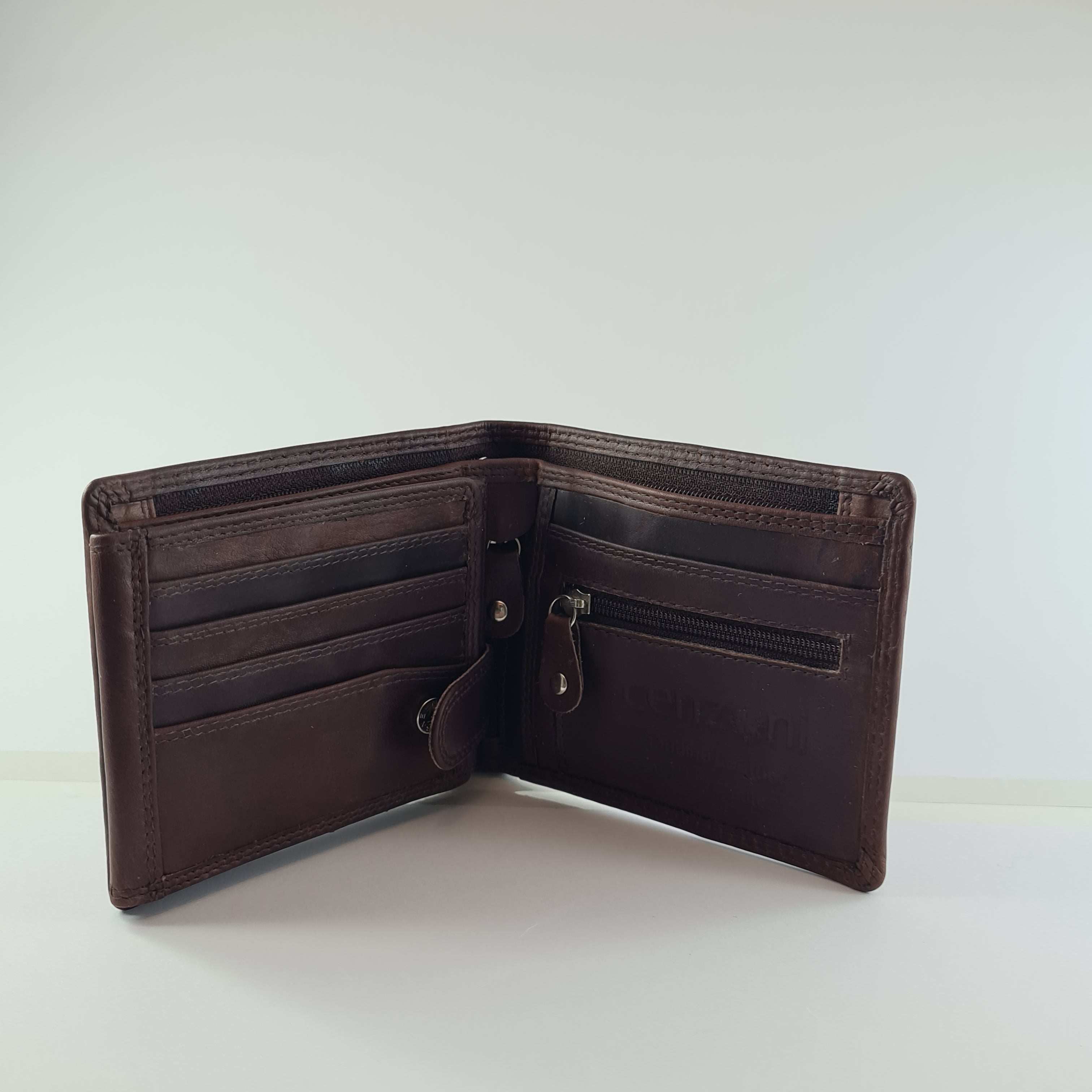 Cenzoni Oil Pull Up Men's Leather Wallet