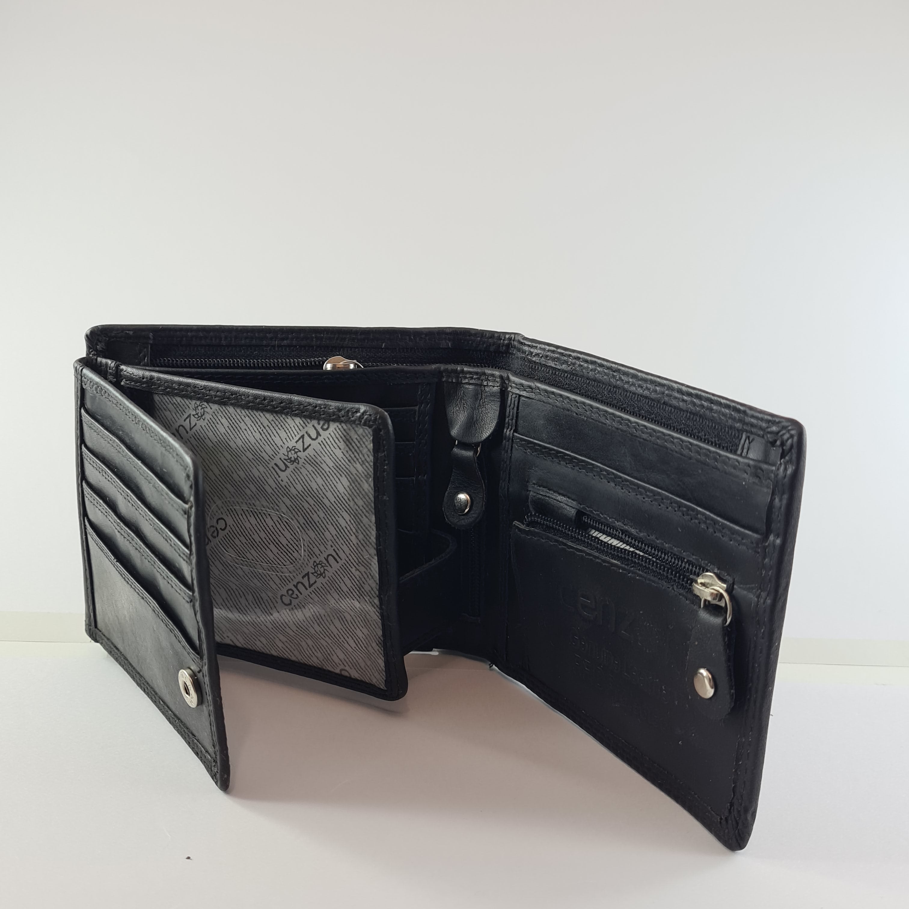 Cenzoni Oil Pull Up Men's Leather Wallet