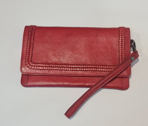 Modapelle Women's Leather Wrist Wallet