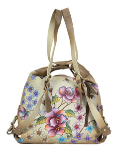 Modapelle Women's Backpack/Shoulder Hand painted Bag