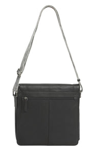 Modapelle Men's Leather Satchel/Crossbody Bag