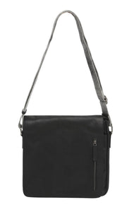 Modapelle Men's Leather Satchel/Crossbody Bag