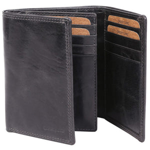 Modapelle Men's Leather Trifold Wallet