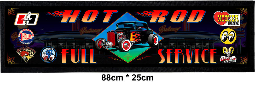 BAR MAT HOT ROD
