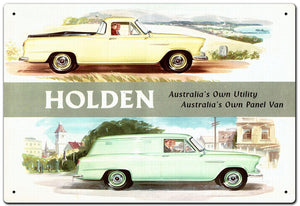 AUST UTE PANEL VAN TIN SIGN