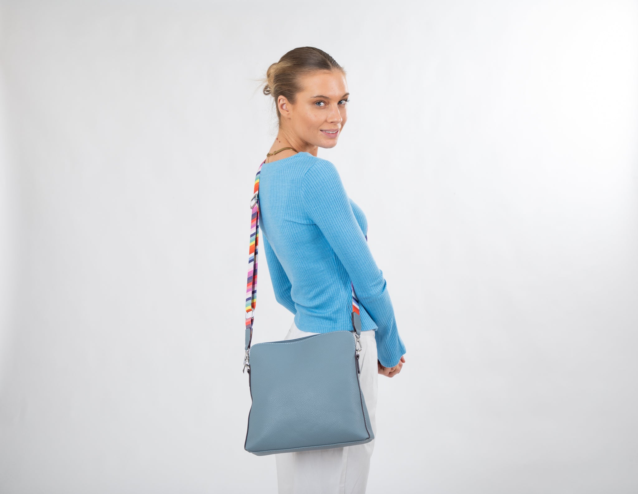 Sassy Duck Vegan Leather Crossbody Bag