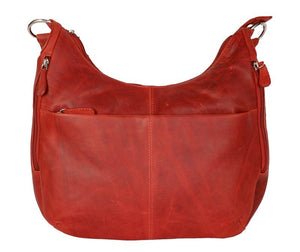 Cenzoni Pull-up Oiled Women's Leather Handbag