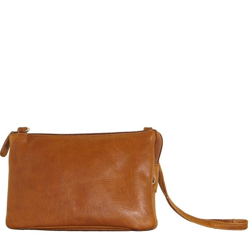 Cenzoni Oil Pull-Up Women's Leather Blazer/Wrist Bag