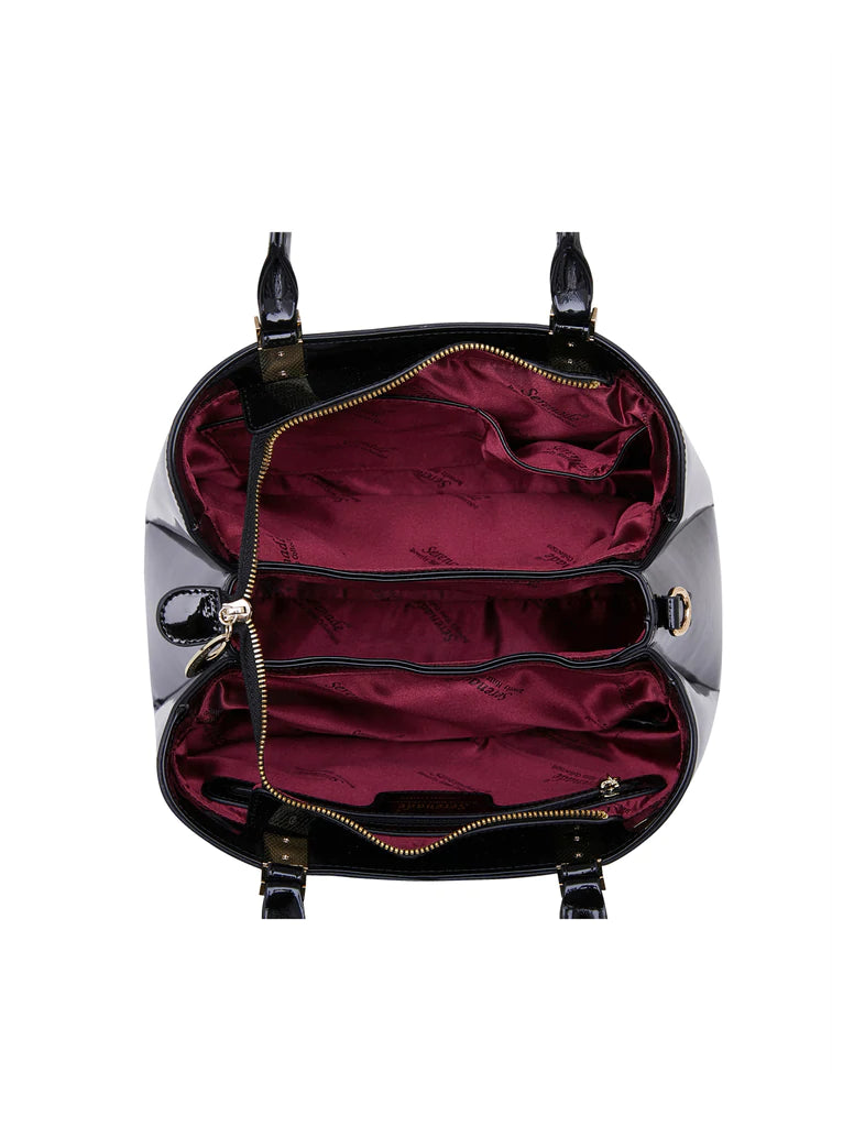 Serenade Women's Patent Leather Handbag