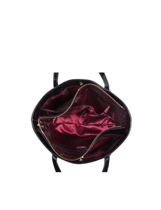 Serenade Women's Leather Protea Tote Bag