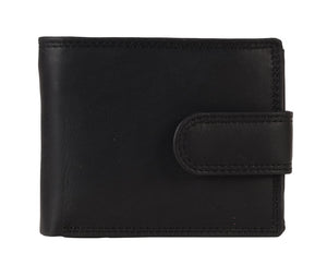 Cenzoni Men's Leather Pull-Up Leather Wallet