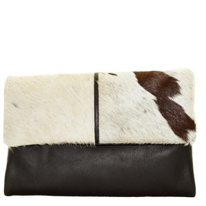 Cenzoni Women's Pull-Up Oil Hairon Leather Wallet