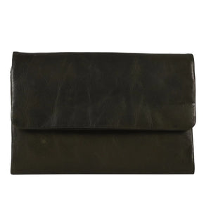 Cenzoni Pull-Up Oil Women's Leather Wallet with detachable wrist strap