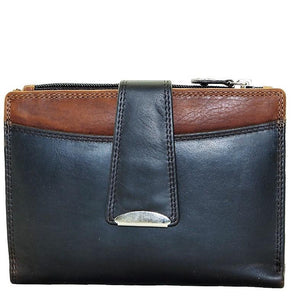 Cenzoni Women's Oil Pull-up Leather Wallet