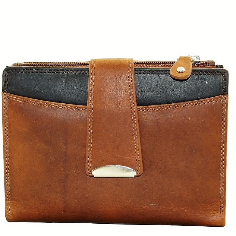 Cenzoni Women's Oil Pull-up Leather Wallet