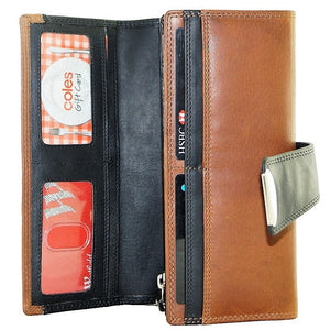 Cenzoni Oil Pull Up Women's Leather Wallet